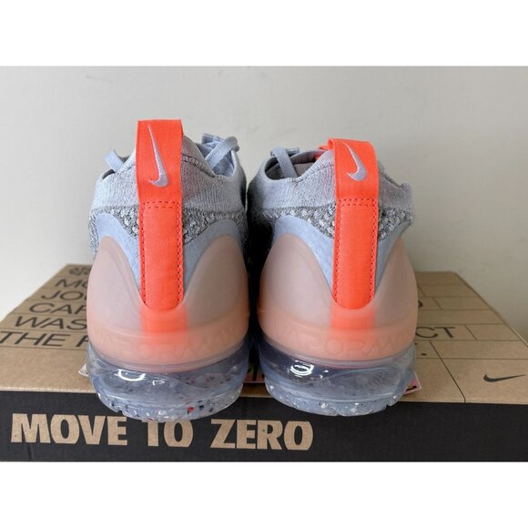 Nike Air Vapormax 2021 Flyknit Grey Fog Mens 9us - Picture 5 of 7